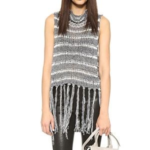 Free People Folksong Fringe Top